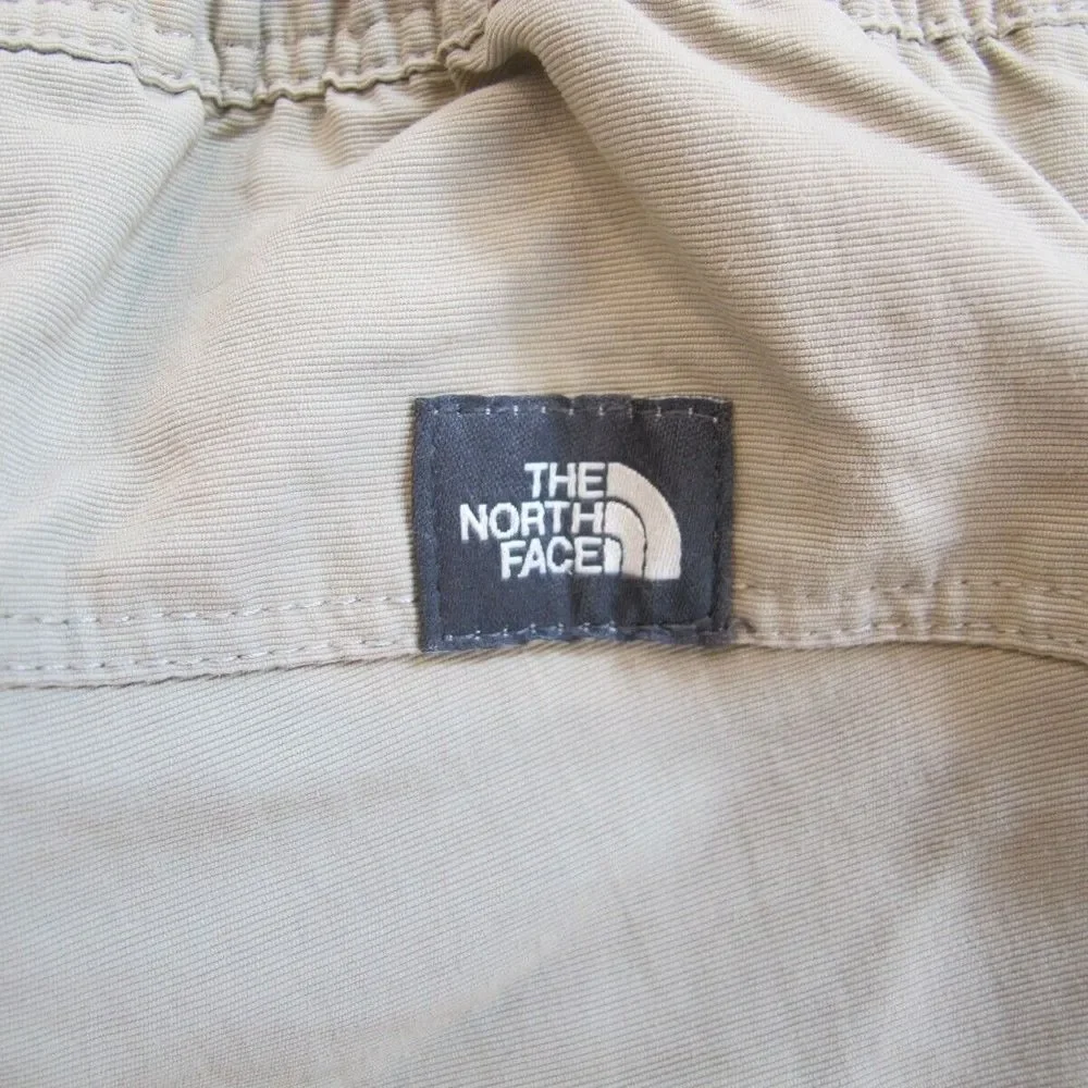 The North Face Nylon Casual‎ Khaki Cargo Shorts Men's Large Beige Outdoor Summer